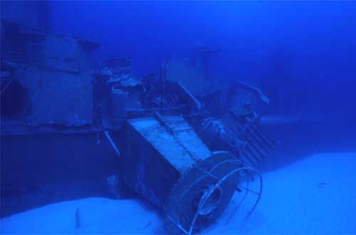 Russian Frigate Wreck